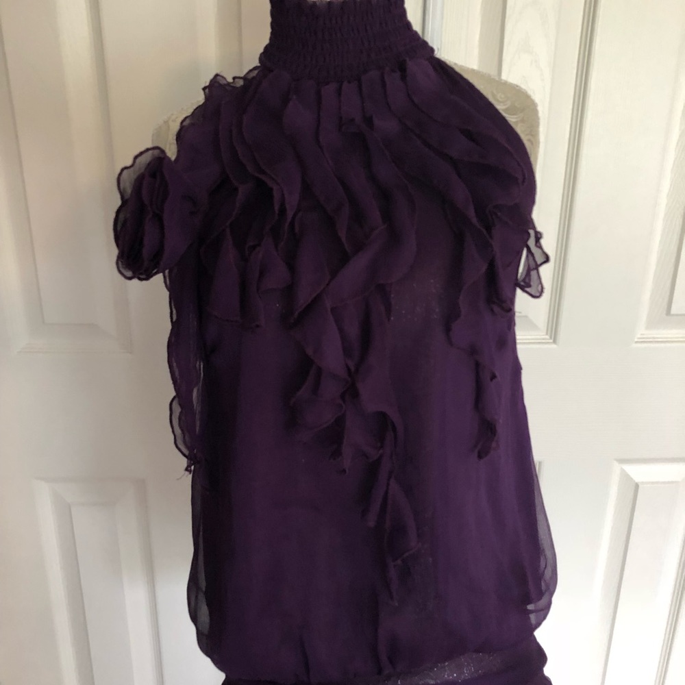 Lulumari purple shirt size s